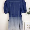 Elliatt  Zeus Denim Mini Dress Navy Ombre Size S Photo 2