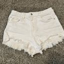 ZARA white denium shorts Photo 0