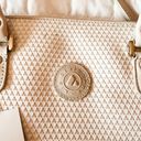 Liz Claiborne Textured Cream Leather Shoulder Purse Photo 2