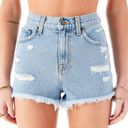 LF New With Tags  Carmar Adamite Rose Embroidered Denim‎ Shorts Size 23 Photo 0