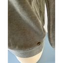 Maison Scotch  womens sweatshirt size M green button back front with sequins Photo 8