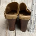 UGG Natalee Nubuck Studded Wooden Clogs Photo 3