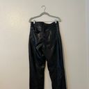 Abercrombie & Fitch Abercrombie Vegan Leather Pants Photo 2