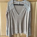 Free People Waffle Knit Long Sleeve Photo 0