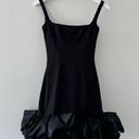 House Of CB Lilou Black Mini Dress XS Photo 5