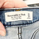 Abercrombie & Fitch  The 90's Straight Ultra High Rise Crossover Waist Jeans 16 Photo 2