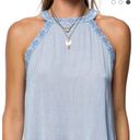 O'Neill O’Neill Lindsay Chambray Embroidered Tank Top - XS Photo 1