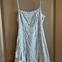 Princess Polly Light Blue Mini Dress Photo 0