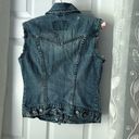 Aeropostale  denim vest, size small Photo 5