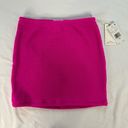 Good American  Hawaiian Pink Size 1/2 S/M Always Fits Swim Mini Skirt Cover Up Photo 1