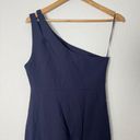 Likely NEW  Roxy Navy One Shoulder Evening Dress Photo 6