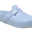 Birkenstock  Boston Eva in Dusty Blue NWT Photo 2