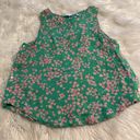 Draper James Deeper James RSVP shirt size S length 22”bust 30” color green with flower design Photo 8