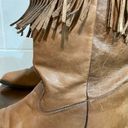 Durango  Vintage Women's Leather Cowgirl Boots 7  Brown Fringe  Western  Concert Photo 14