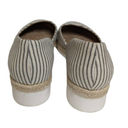 Life Stride  Cassidy Espadrille Wedge D'Orsay  Shoe Stripe Canvas Size 8 Photo 3