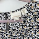 Cynthia Rowley  100% linen daisy printed sleeveless summer dress Photo 2