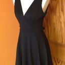 Soprano NWT  Black Plunging Sexy Fit & Flare Dress Photo 12