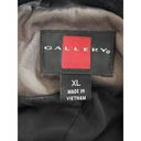 Gallery , Woman's Full Zip With Buttons Coat/Jacket, Size XL Photo 5