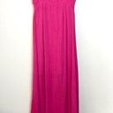 Francesca's Francesca’s Alya Two Tone Maxi Dress Pink Red NWT Photo 1