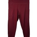 American Eagle Maroon Red The Everything Pocket Legging Athletic Pants XL Reg Photo 0