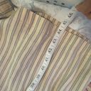 a.n.a  Striped Linen Blend cream color women’s wide leg pants size 10 Photo 6