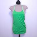 Lululemon Practice Freely Lime Green Tank Top Size 6 Photo 2