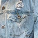 Forever 21 LA Girl Squad Distressed Denim Jacket Photo 3