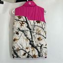 Legendary White Tails  Puffer Vest Winter Snow Camo Pink Womens Size XS White Pink Photo 1