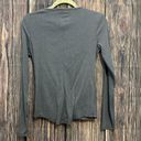 All In Motion Grey Knotted Long Sleeve Photo 1