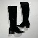 Rag and Bone  Ashby Genuine Suede Over The Knee Block High Heel Boots Shoes Black  Photo 1