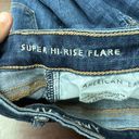 American Eagle Super Hi-Rise Flare Denim Jeans Size 00 Photo 7