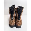 Donald Pliner  Boots Size 9.5 Leather Animal Print Classic Hiker Design Suede NEW Photo 5