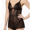 DKNY  Shapewear Teddy Romper Lace Black Adjustable Straps Size L NWT Photo 11