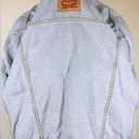 Levis Distressed Ex-Boyfriend Denim Trucker Blue Jean Jacket~M~  Photo 6