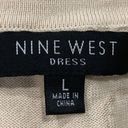 Nine West  dress beige cropped cardigan sweater in size large Photo 3