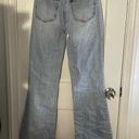 Loft Light Wash Flared Jeans - with rip Photo 3