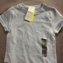 All In Motion  Seamless Baby Athletic Crop Shirt Top Tee Women's Lavender XS NWT Photo 0