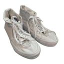 Vans  Sk8 Hi White Sneakers Mens 6.5 Womens 8 High Top Canvas Classic Skateboard Photo 0