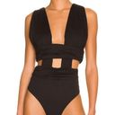 NBD Revolve -  Christienne Bodysuit / Swimsuit in Black Photo 12