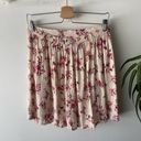 Amuse Society  Skirt Womens Large Cream Floral Boho Cottage Prairie Summer Photo 3