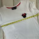 Kate Spade  x Disney White Mickey Mouse Logo Crewneck Short Sleeve T-shirt Small Photo 6