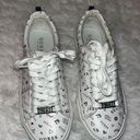 GUESS NWT  white sneakers with patchwork logo Limited Edition Dead Stock Photo 2