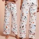 Anthropologie  x Nathalie Lete Woodland Creatures Light Flannel Pajama Pants XS Photo 1