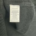 Hill House  Sylvia Silvia Black Knit Puff Sleeve Sweater Wool Large Photo 4