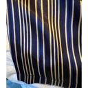 Lane Bryant  Cacique Pants 14/16 Yellow Blue Stripe Pull On Lounge High Rise Sexy Photo 5