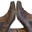 Paul Green  Jano Brown Nubuck Leather Chelsea Ankle Boot Photo 9