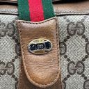 Gucci  Brown/Beige GG Supreme Canvas and Leather Vintage Web Shoulder Bag Photo 5