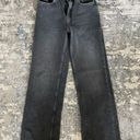 We The Free Tinsley Baggy High Rise Jeans Washed Black Photo 5