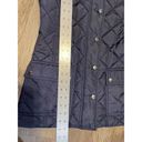 Banana Republic Women's  Navy Blue Quilted Full Zip-Up Field Vest Size Small Prep Photo 6