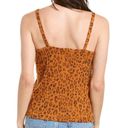 Three Dots  Square Neck Leopard Print Cami Tank Top Size XS NWT Photo 4